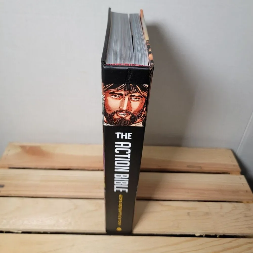 BOOK The Action Bible: God's Redemptive Story(Action Bible Series)-hardcover NEW